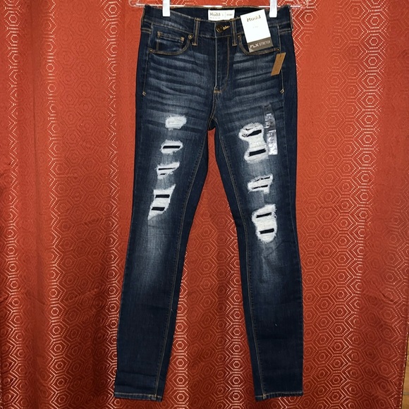 Mudd Denim - Mudd Low Rise Skinny Distressed Jeans 5 NWT